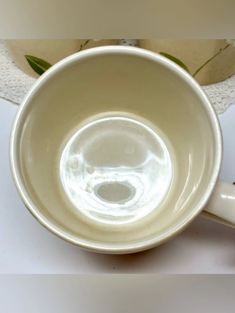 Crate & Barrel Orchid Royal Stafford Made In England Three Coffee Mugs Tea Cups